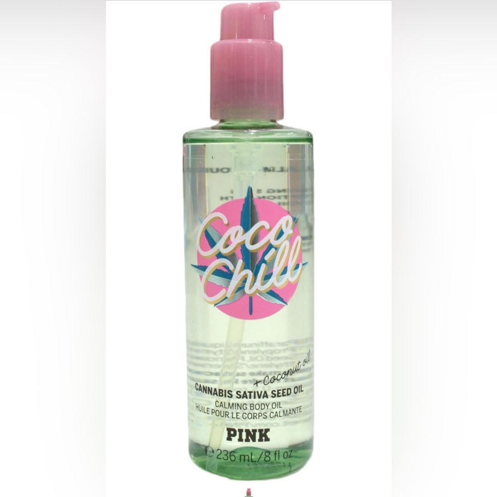 PINK FOR VICTORIA SECRETS-- NEW COCO CHILL CALMING BODY LOTION